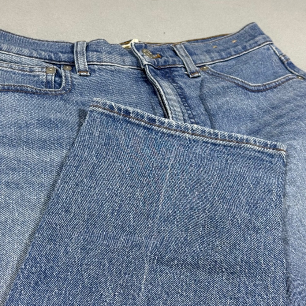 Madewell 90s Straight Leg Jeans Blue High Rise Denim Womens Size 28